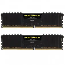 Модуль пам'яті для комп'ютера DDR4 8GB (2x4GB) 3000 MHz Vengeance LPX black Corsair (CMK8GX4M2C3000C16)