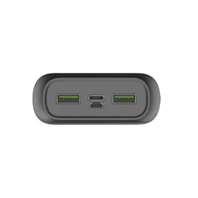 Батарея універсальна Celly Energy 20000mAh Inp:USB-C/Micro-USB, Out:USB-A*2(5V/2.1A) black (PBE20000BK)