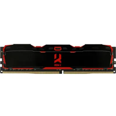 Модуль пам'яті для комп'ютера DDR4 16GB 3200 MHz IRDM X Black Goodram (IR-X3200D464L16A/16G)
