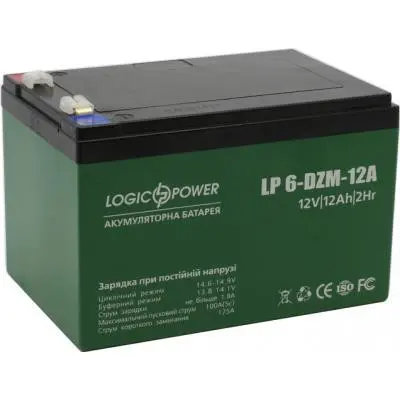 Батарея до ДБЖ LogicPower 12В 12 Ач (6-DZM-12) (3536)