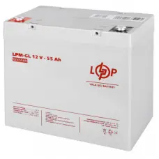 Батарея до ДБЖ LogicPower LPM-GL 12В 55Ач (15266)