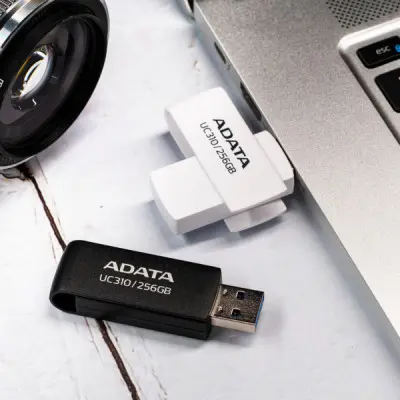 USB флеш накопичувач ADATA 128GB UC310 USB 3.2 Black (UC310-128G-RBK)