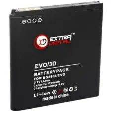 Акумуляторна батарея для телефону Extradigital HTC EVO 3D (1600 mAh) (BMH6205)