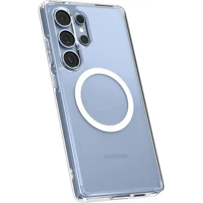 Чохол до мобільного телефона Spigen Samsung Galaxy S25 Ultra, Ultra Hybrid MagFit, Clear White (ACS08956)