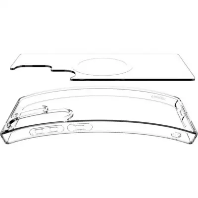 Чохол до мобільного телефона Spigen Samsung Galaxy S25 Ultra, Ultra Hybrid MagFit, Clear White (ACS08956)