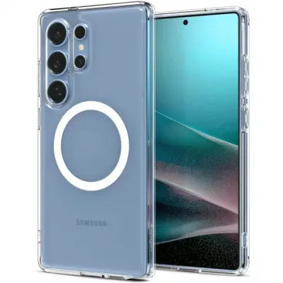 Чохол до мобільного телефона Spigen Samsung Galaxy S25 Ultra, Ultra Hybrid MagFit, Clear White (ACS08956)
