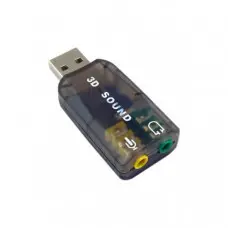 Звукова плата Dynamode USB 6(5.1) 3D RTL dark gray (USB-SOUNDCARD2.0 black)
