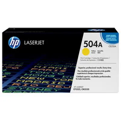Картридж HP CLJ 504A yellow /CM3530/ CP3525 series (CE252A)
