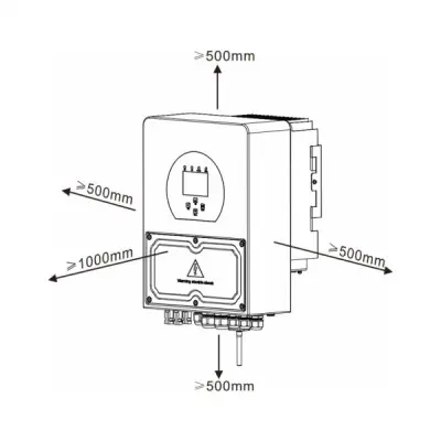 Сонячний інвертор Deye SUN-3.6K-SG03LP1-EU WiFi (SUN-3.6K-SG03LP1-EU)