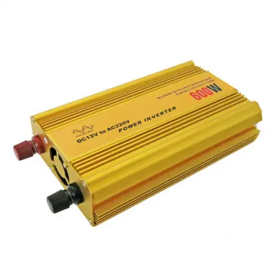 Автомобільний інвертор 12V/220V 600W, чиста синусоїда Meind (MNZ-600S)