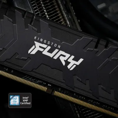Модуль пам'яті для комп'ютера DDR4 16GB 4000 MHz Renegade Black Kingston Fury (ex.HyperX) (KF440C19RB1/16)