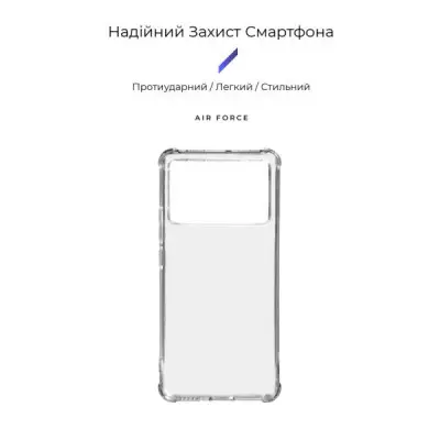 Чохол до мобільного телефона Armorstandart Air Force Xiaomi Poco X6 Pro 5G Transparent (ARM73377)