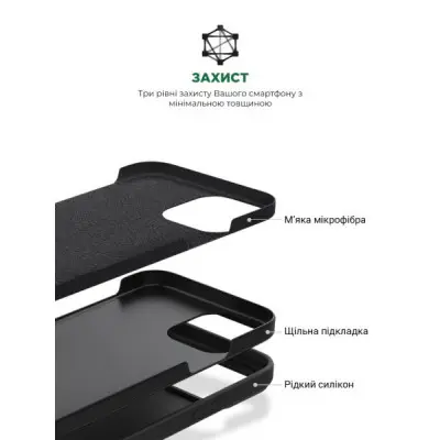 Чохол до мобільного телефона Armorstandart ICON2 Case Apple iPhone 15 Pro Max Black (ARM70528)