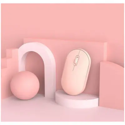 Мишка Xiaomi Miiiw Portable Wireless/Bluetooth Lite Pink (MWPM01)