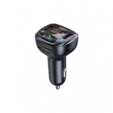 FM модулятор Promate SmarTune 4 USB QC3.0/USB OTG/MICROSD BLACK (smartune-4.black)