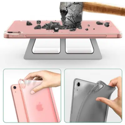 Чохол до планшета BeCover Tri Fold Hard Apple iPad Air 5 (2022) 10.9" Pink (709664)