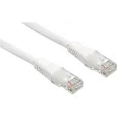 Патч-корд 0.5м, UTP, cat.5e, CCA, white Cablexpert (PP12-0.5M-W)