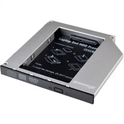 Фрейм-перехідник Grand-X HDD 2.5'' to notebook 12.7 mm ODD SATA3 (HDC-27)