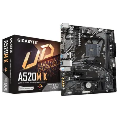 Материнська плата GIGABYTE A520M K