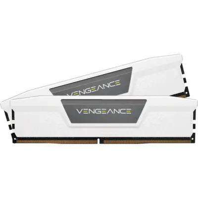 Модуль пам'яті для комп'ютера DDR5 32GB (2x16GB) 6000 MHz Vengeance White Corsair (CMK32GX5M2E6000C36W)