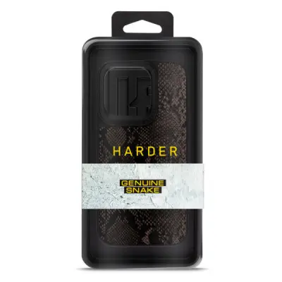 Чохол до мобільного телефона Harder Genuine Snake Apple iPhone 14 Pro Black (ARM76789)