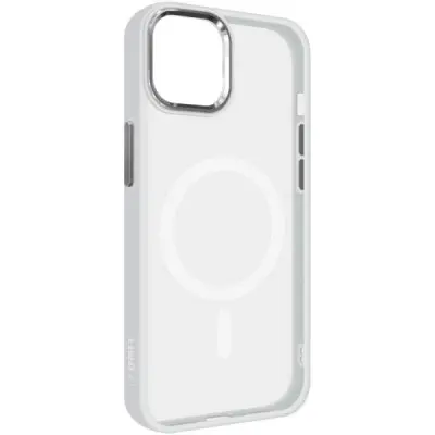 Чохол до мобільного телефона Armorstandart Unit MagSafe Apple iPhone 15 Plus Matte Clear Silver (ARM69351)