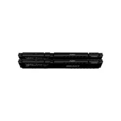 Модуль пам'яті для комп'ютера DDR5 32GB (2x16GB) 6000 MHz Beast Black XMP Kingston Fury (ex.HyperX) (KF560C30BBK2-32)