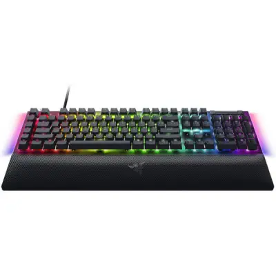 Клавіатура Razer BlackWidow V4 Green Switch USB RU Black (RZ03-04690100-R3M1)