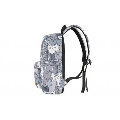 Рюкзак для ноутбука 2E 13" TeensPack Cats, grey (2E-BPT6114GC)