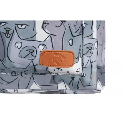 Рюкзак для ноутбука 2E 13" TeensPack Cats, grey (2E-BPT6114GC)