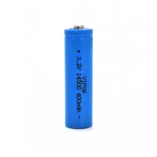 Акумулятор 14500 LiFePO4 (size AA), 400mAh, 3.2V, TipTop, blue Vipow (IFR14500-400mAhTT / 21438)