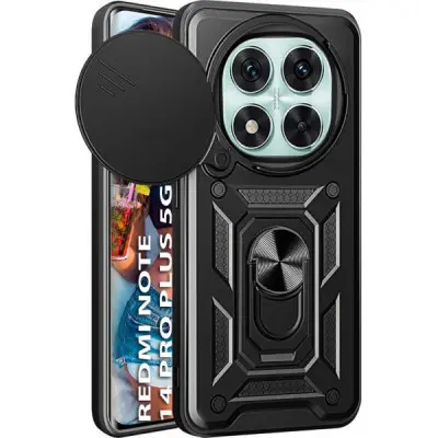 Чохол до мобільного телефона BeCover Military Xiaomi Redmi Note 14 Pro Plus 5G Black (712871)