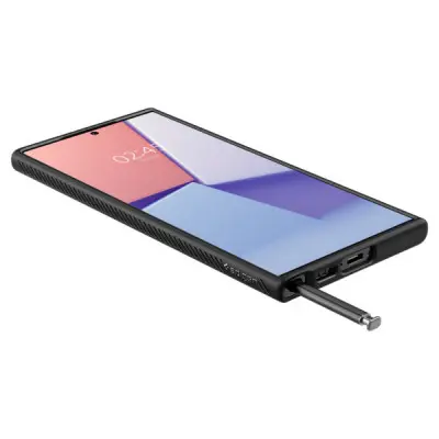 Чохол до мобільного телефона Spigen Samsung Galaxy S23 Ultra Liquid Air, Matte Black (ACS05614)