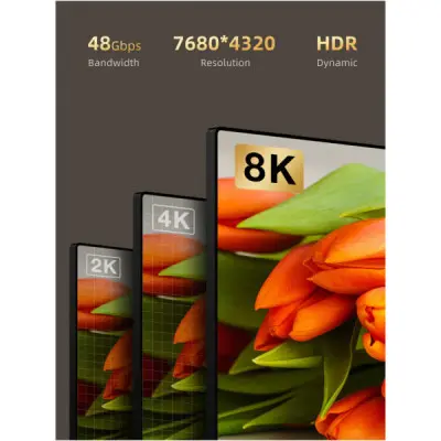 Кабель мультимедійний HDMI to HDMI 20.0m v2.1 AOC Cabletime (CA914043)