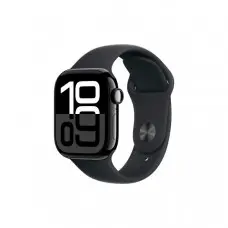 Смарт-годинник Apple Watch Series 10 GPS 42mm Jet Black Aluminium Case with Black Sport Band - M/L (MWWF3QH/A)