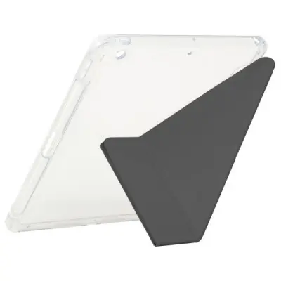 Чохол до планшета BeCover Ultra Slim Origami Transparent Apple Pencil Apple iPad 10.2 2019/2020/2021 Black (711098)