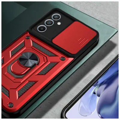 Чохол до мобільного телефона BeCover Military Samsung Galaxy A16 4G SM-A165/A16 5G SM-A166 Red (713071)