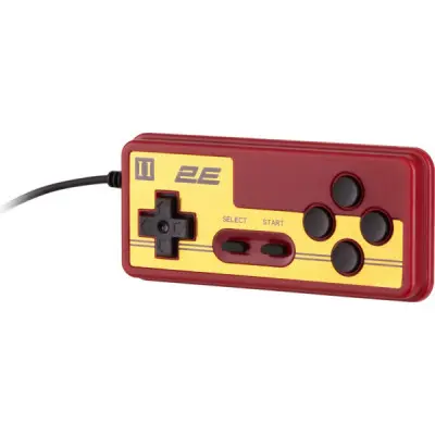 Ігрова консоль 2E Ігрова консоль 2Е 8bit AV (2 дротових геймпада, 298 ігор) (2E8BAVWD288)