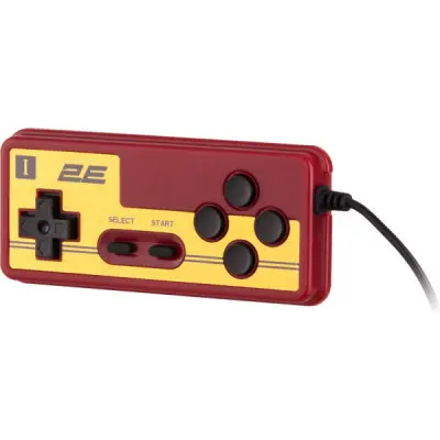Ігрова консоль 2E Ігрова консоль 2Е 8bit AV (2 дротових геймпада, 298 ігор) (2E8BAVWD288)