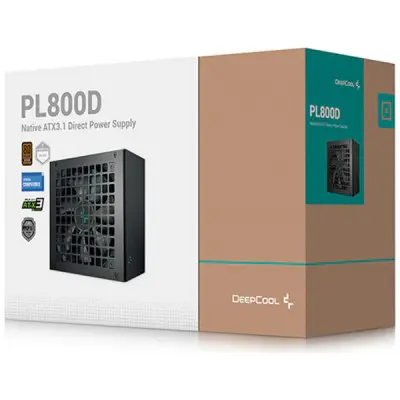 Блок живлення Deepcool 800W PL800D (R-PL800D-FC0B-EU-V2)