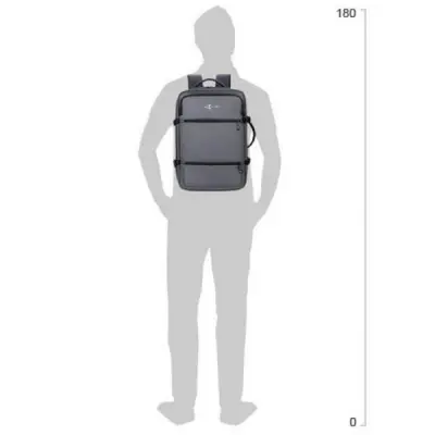 Рюкзак для ноутбука AirOn 14" Power Plus 22L Grey (4822356710652)