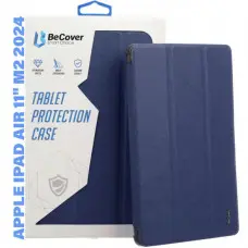 Чохол до планшета BeCover Smart Case Apple iPad Air 11" M2/M3 (2024/2025) Deep Blue (711384)