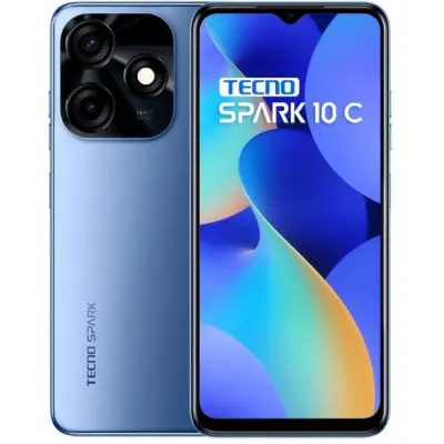 Мобільний телефон Tecno KI5k (Spark 10C 4/128Gb) Meta Blue (4895180798160)