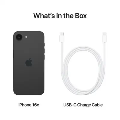 Мобільний телефон Apple iPhone 16e 512GB Black (MD1X4)