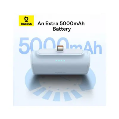 Батарея універсальна Baseus Compact 4900mAh 20W Lightning, Black (PPWC05I) (P10068304112-00)