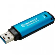 USB флеш накопичувач Kingston 16GB IronKey Vault Privacy 50 Blue USB 3.2 (IKVP50/16GB)