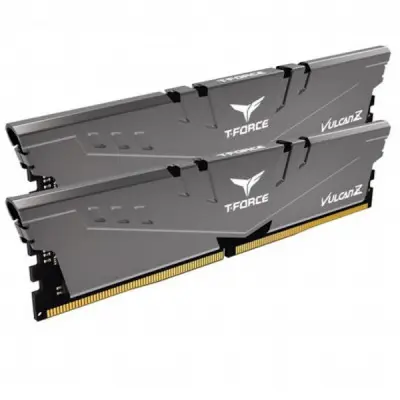 Модуль пам'яті для комп'ютера DDR4 16GB (2x8GB) 3200 MHz T-Force Vulcan Z Gray Team (TLZGD416G3200HC16CDC01)