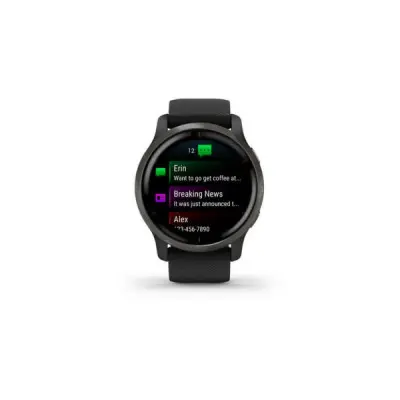 Смарт-годинник Garmin Venu 2, Black + Slate, GPS (010-02430-11)
