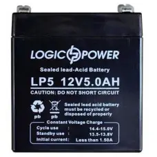 Батарея до ДБЖ 12В 5 Ач LogicPower (1513)