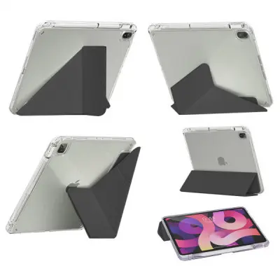 Чохол до планшета BeCover Ultra Slim Origami Transparent Apple iPad 10.9" 2022 Black (712938)